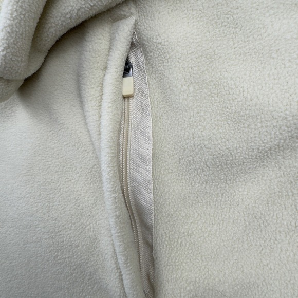 Formula 1 F1 PacSun Cream Fleece Quarter Zip Pullover Mens Medium Motorsport - Picture 4 of 11